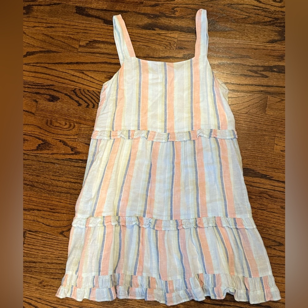 Rails Pastel Striped Dress